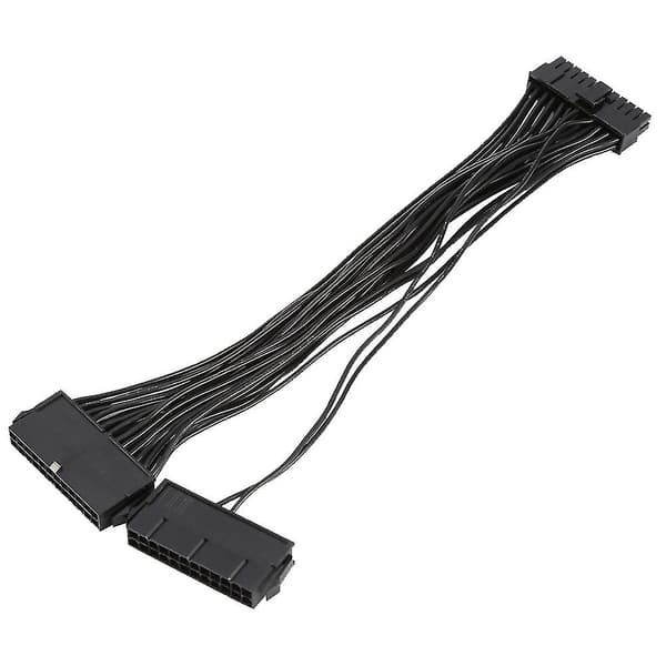 24pin Mining Dual Psu Adapter Atx power för gruvdrift 30cm 20+4pin