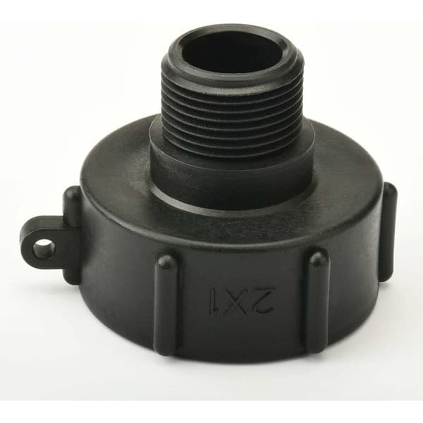 IBC-adapter S60 skrueforbindelse til 2 tommer x 1 tommer IBC vandtank