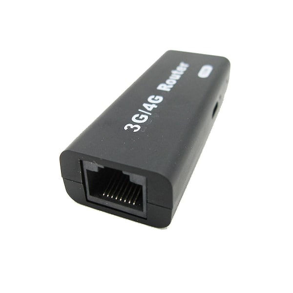 Mini Bärbar 3g/4g Wifi Wlan Hotspot Wifi Hotspot 150mbps Rj45 USB trådlös router med USB kabel