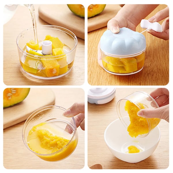 Grönsakshackare Lökhackare Hackare Örthackare Lökskärare Multi Food Chopper, Rosa