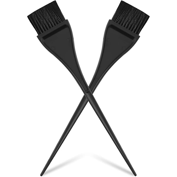 2-delad hårfärgningsborste set för DIY hårfärgning salongsverktyg blekmedel färg appliceringsverktyg 20x6 cm
