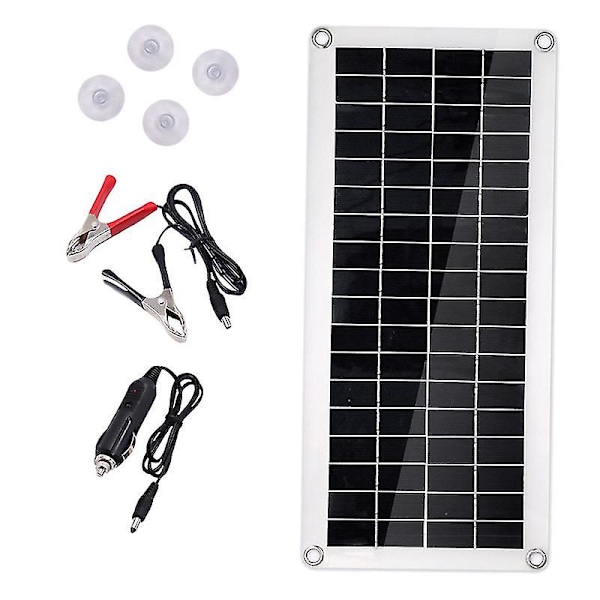 1 set Solpanel Laddare