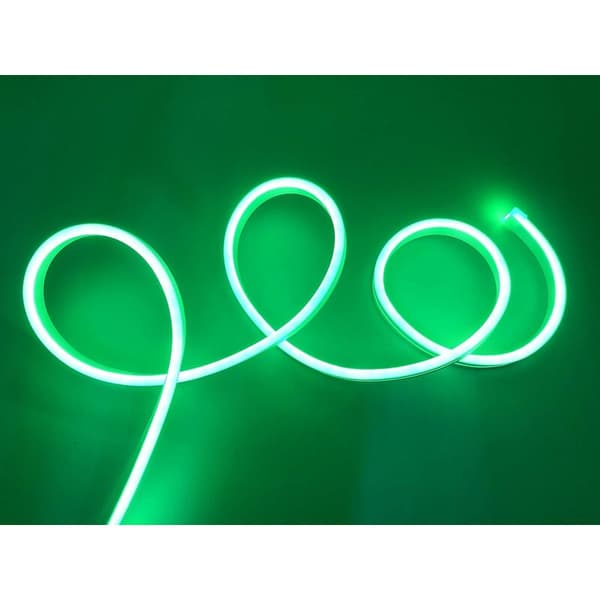 Flexibel neon LED-list vattentät IP65 5 meter 120 LED/m 12V Grön