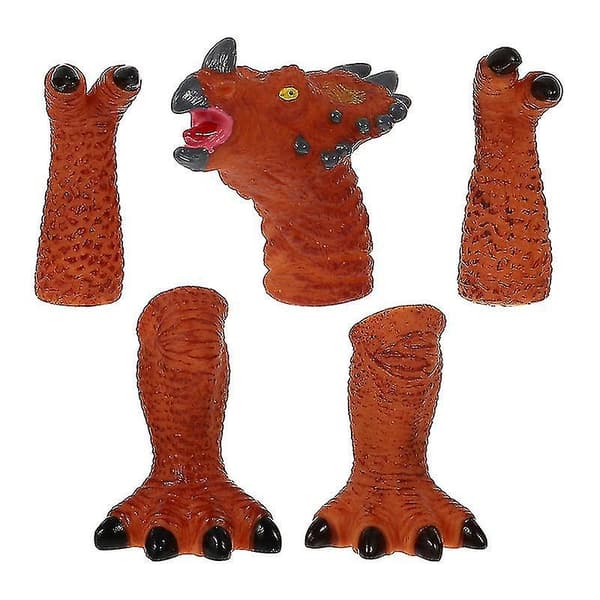 1 set dinosaurfingerdocka-1