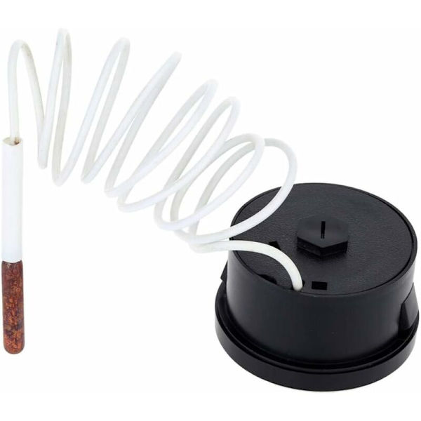 6 cm udendørs grill ryger termometer i rustfrit stål, grill ryger temperaturmåler, grill reservedele til grill madlavning
