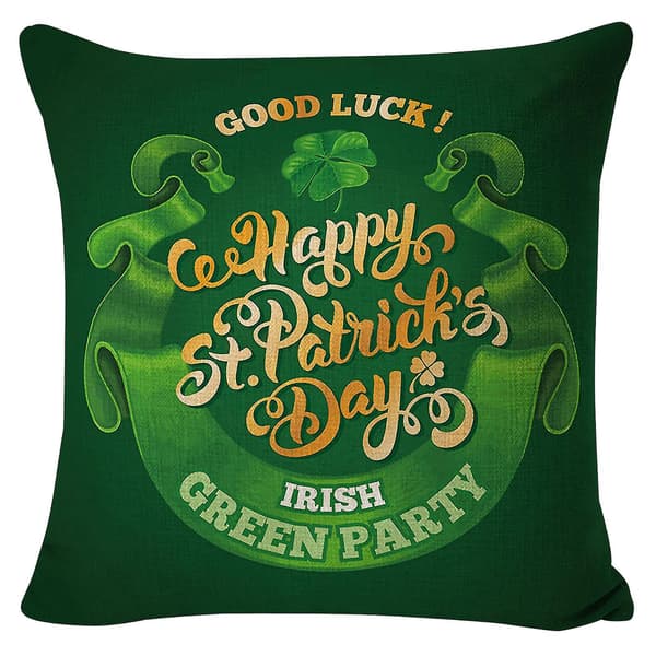 St. Patrick's Day Kuddeöverdrag för Hemmet - 'Survived Family' 