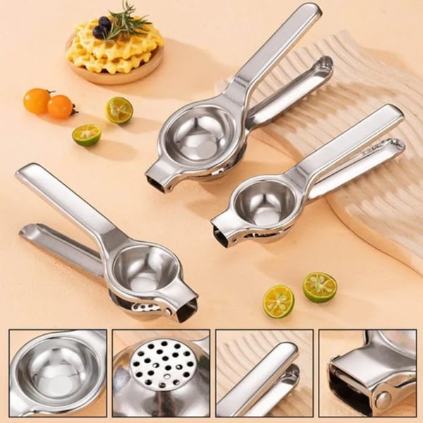 Freetoo Citrus Squeezer Citrus Squeezer, Hand Squeezer Juicer Lime Squeezer Citrus Squeezer, Robust och hållbar, Anti-frätande, Tål att diskas i diskmaskin