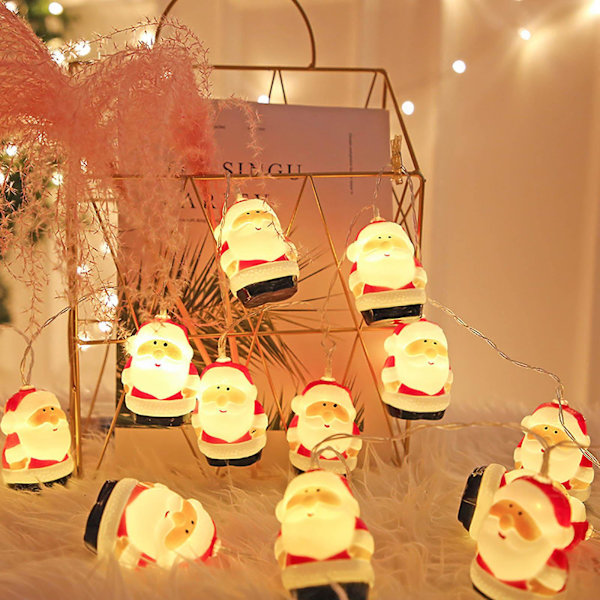 Santa Claus Light String Batterityp
