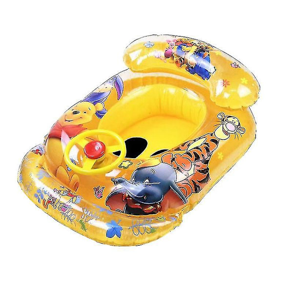 Simbassringar för Poolparty, Winnie the Pooh Uppblåsbara Simbassringar, Flytande Baby- och Barnstolar