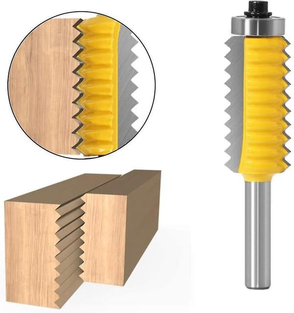 8 mm skaft Panneau Surlev V-bits fogar gemensamma fräsar för trätapp