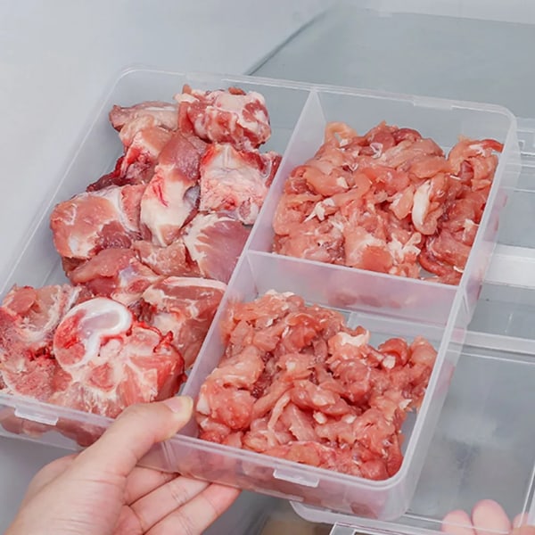 3-pack 3 fack Kylskåp Frozen förvaringslåda Frozen köttlåda Kök Kött Färsk förvaring Fruktförvaringslåda