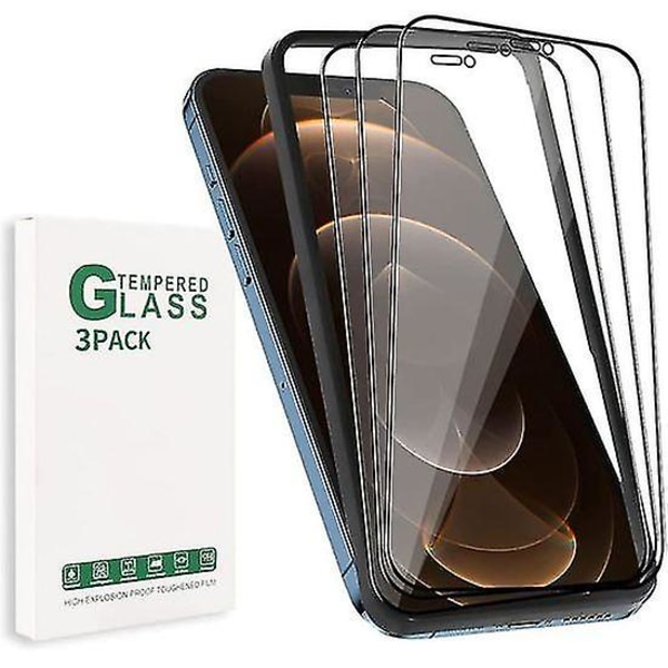 Paket med 3 härdat glas till Iphone 13-1