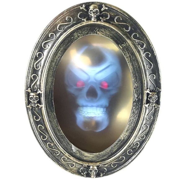 Spegel Halloween spökfestival spökhus dekoration förbannade porträtt