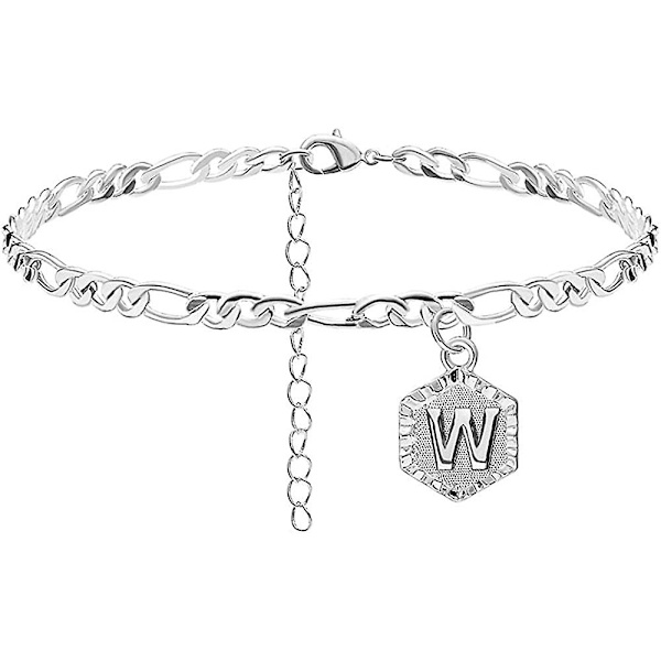 Initial Anklets för Kvinnor Silver Anklet Guld Bokstav Anklet Med Initialer Guld Anklets för Kvinnor Initial Anklet Silver Anklets för Kvinnor Initial