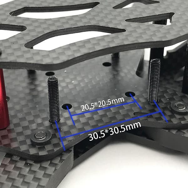 5 tums Fpv Racing Flygram Kolfiberram för Fpv Freestyle-flygning