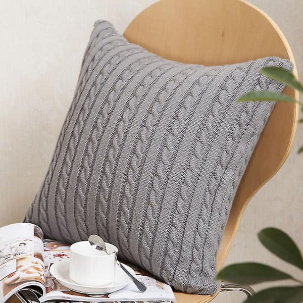 Stickade Modekuddar för Soffa och Café - Heminredning