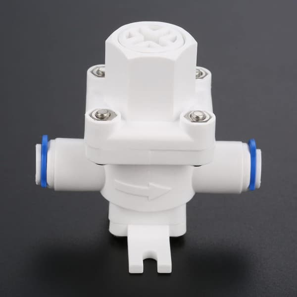 Ro vattentrycksavlastningsventil, yetaha plastvattentrycksavlastningsregulator tryckreducerande regulator 1/4\" O.D.