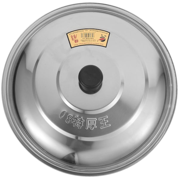 Metalliska Köksredskap Stekpanna Lock Anti-Stänk Gryta Lock Rundt Basting Lock Basting Griddle Lock