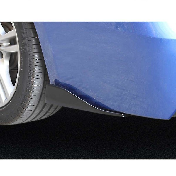 2 st/set Universal Bil Bakre Stötfångare Främre Bakre Spoiler Läpp Vinkel Splitter Diffuser Anti Repor Krock Modifierade Winglets Sidoskjolar Auto Dekor Tillbehör