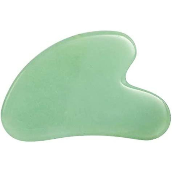 Gua Sha-bräda, naturlig jade Gua Sha-skrapverktyg för massage, sten Guasha-bräda för ansikts- och kroppsvård, spa-akupunktur