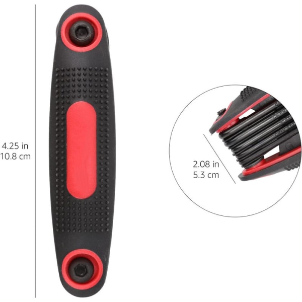 3 kpl Allen-avaimenpidikkeitä, metriset/SAE/TORX-mitat