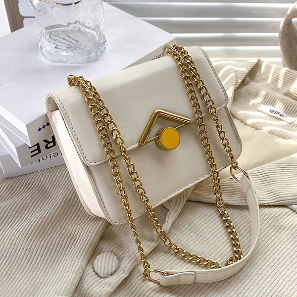 Crossbody-väskor för kvinnor - Sadelväska med lock