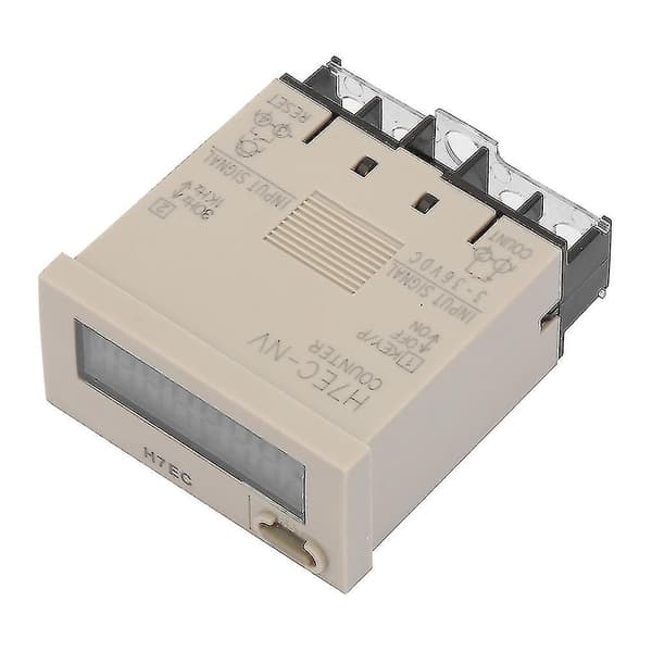 H7ec Nv Dc 3-36v Digital Elektrisk Räknare Totalisator Med 8-siffrig Lcd-display