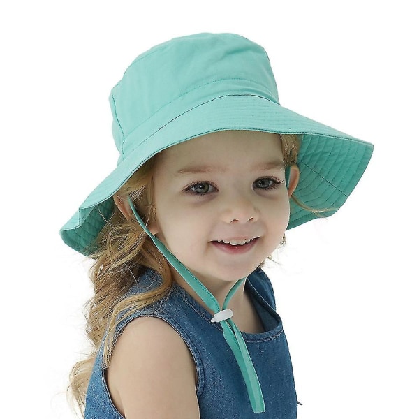 Sommar Baby Solhatt För 0-8 År Strandkeps Hinkhatt Uv-skydd Pojkar Flickor