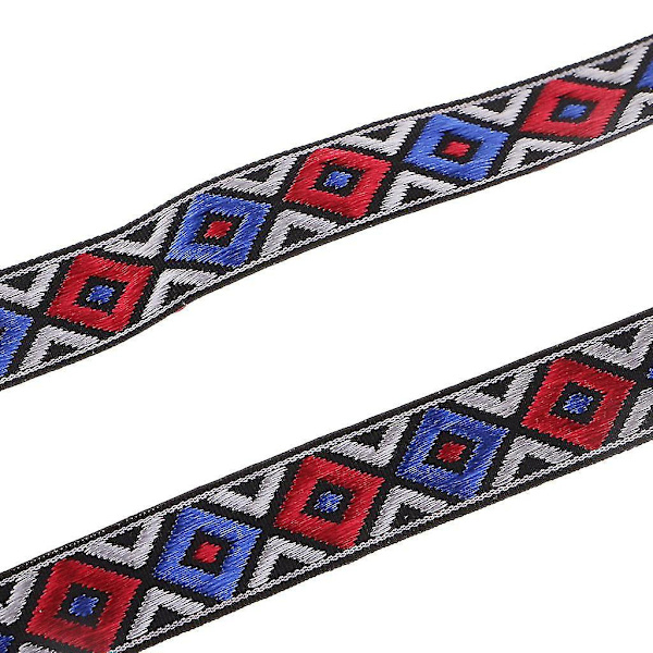 5x3 yards 13 mm nationellt jacquardband sömnad Broderat tygdekor