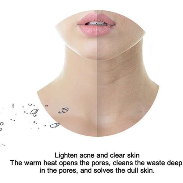 Ansigts- og nakkeopstrammende og rynkefjernelsesværktøj Dobbelthage-reducerende vibrationsmassagetilstand til fjernelse af rynker