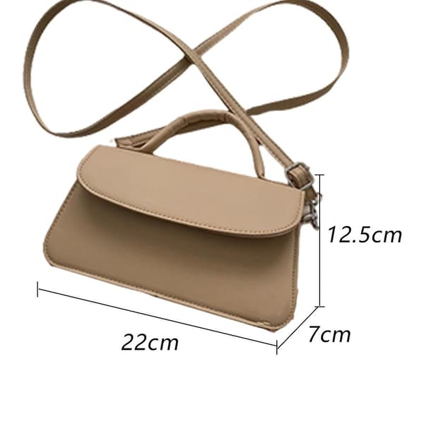 Crossbody-väskor för kvinnor - Sadelväska i khaki