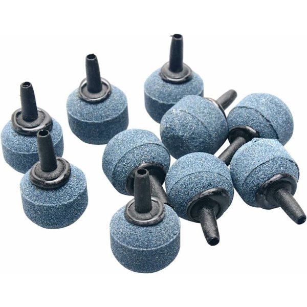 10 st bollformade 2 cm luftsten mineral bubbeldiffusor luftstenar för akvarium, pump
