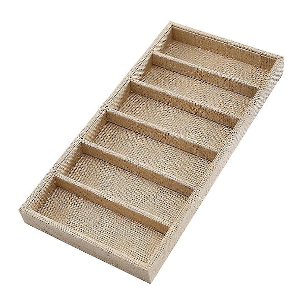 Solglasögonhållare Solglasögonorganisatör Glasögonfodral Förvaringsorganisatör 6 Fack