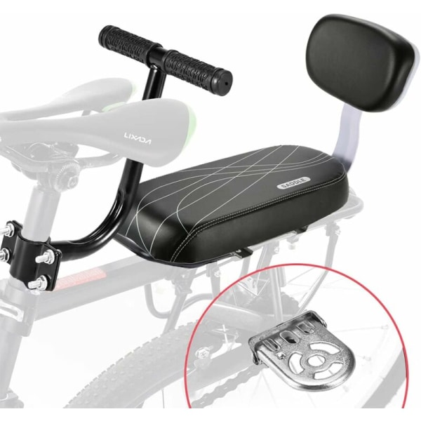 Cykelsätestillbehör för barn Säkerhet Cykelbaksäte Kudde Fotstöd Armstöd för flickor Pojkar Vän Kvinna Man Barn