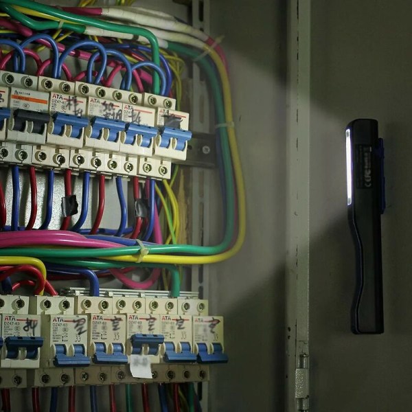 LED-työpajavalo, LED-työvalo, akkutyöpajalampun käsilamppu, magneetilla USB taskulamppu työpajakäsivalaisin