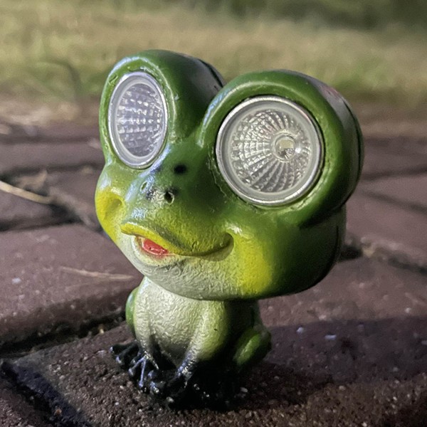 Utomhusbelysning Solar Animal Light Led Atmosphere Light Frog Garden Landscape Light