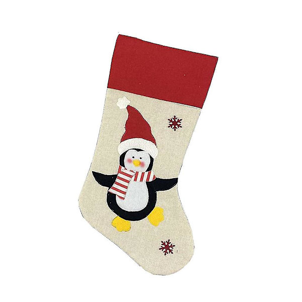 Julklappspåse med julmönster - Modeaccessoarer för juldekoration