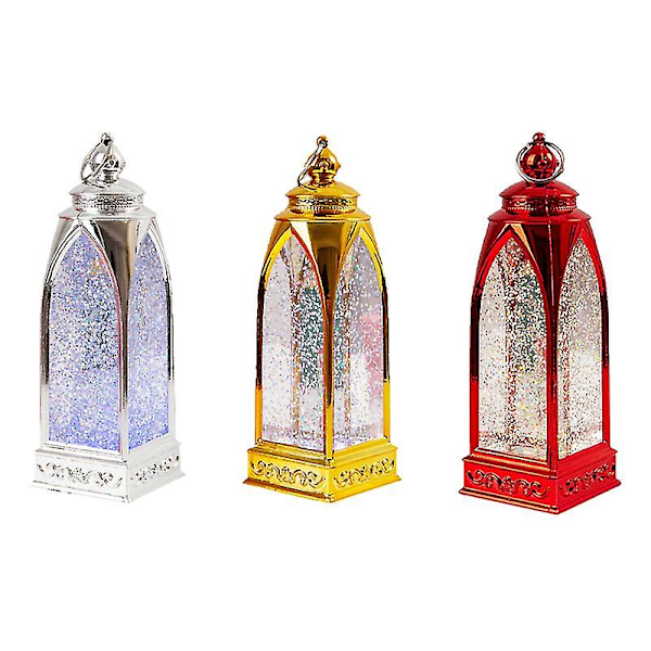 3 st LED-lykta