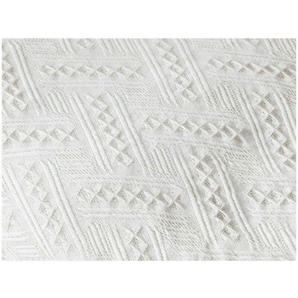 Bomullssoffa Överdrag Stickad Soffa Överdrag Soffa Överdrag Soffa Överdrag Bord Skåp Möbler Anti-T Ram Beige 90x150cm