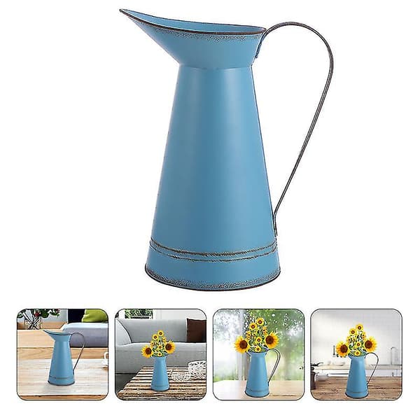 Den Nya 2-pack Metallvas med Blommor