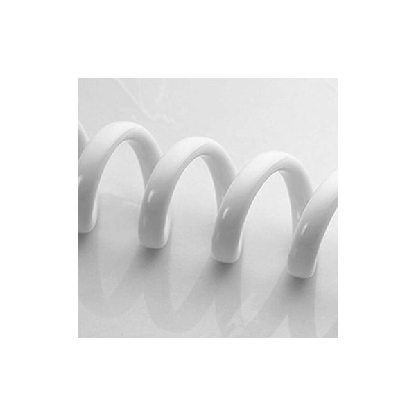 Skumduschsslang med kopparanslutning, 1,5 m PVC infällbar fjäderslang, infällbar slang för handdusch, toalett och bidé, vit??