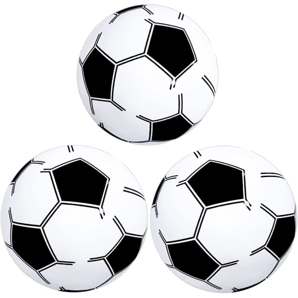 3 st, 30 cm uppblåsbar boll strandfotboll pool festtillbehör