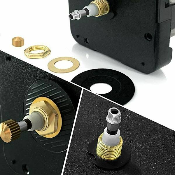 Kvarts DIY väggklocka rörelse batteri DIY reservdelar ersättning med händer