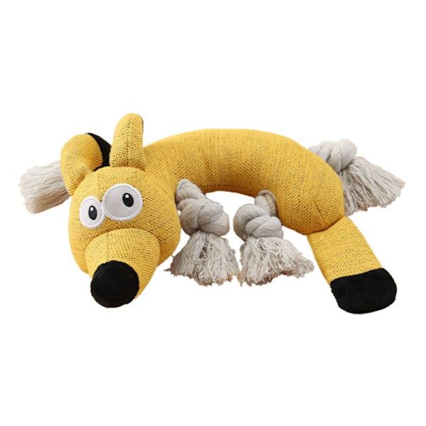 TRIOM Plysch Hund Leksak Hund Leksak Pip Leksak Hund Med Hållbara Material Och Crinkle Papper Interaktiv Tugga Leksaker För Små Medelstora Hundar