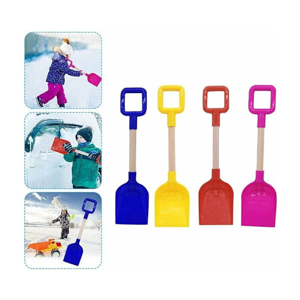 1 st Bärbar Strandspade för Barn Lätt att Använda - Blå Spade