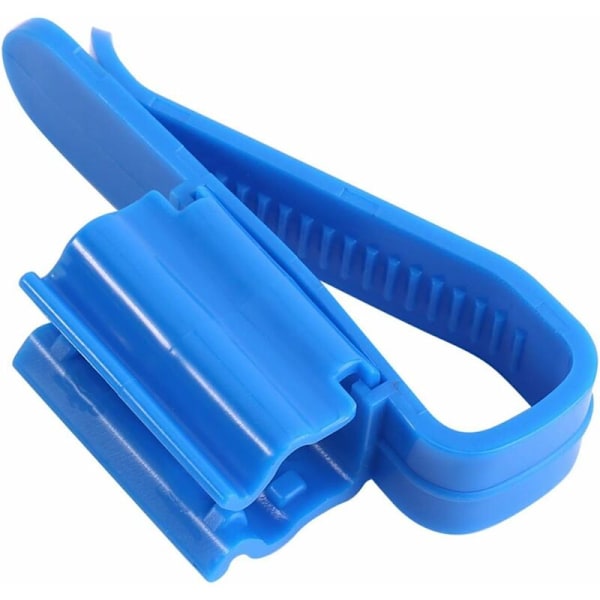 Paket med 2 Plastslangklämma Vattenslang Rörklämma Justerbar slanghållare Multifunktionell fästklämma för vattentank Vattenhink