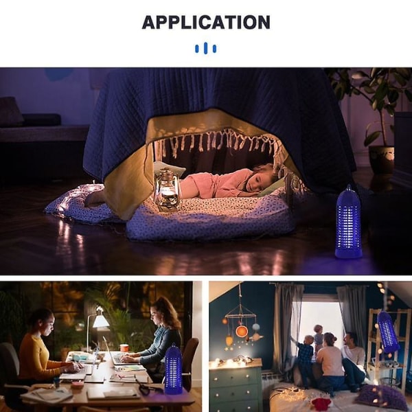 Bug Zapper, Myggfångare Utomhus, Elektrisk Bug Zapper Utomhus, Insektsfångare, Flugfångare, Myggdödare För