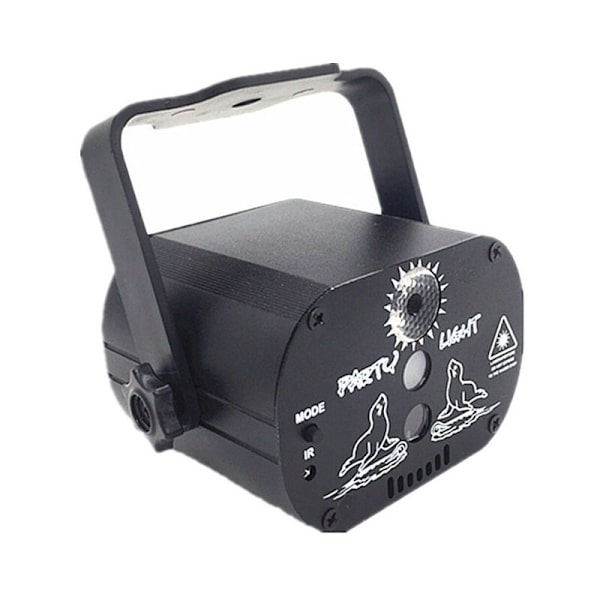NY 240 mönster laserprojektor RGB LED USB fest DJ disco scenbelysning fjärrkontroll