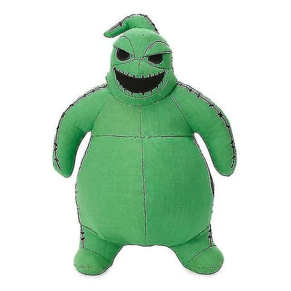 Jul plysch grön Oogie Boogie mjuk stoppad kudde mardröm-1