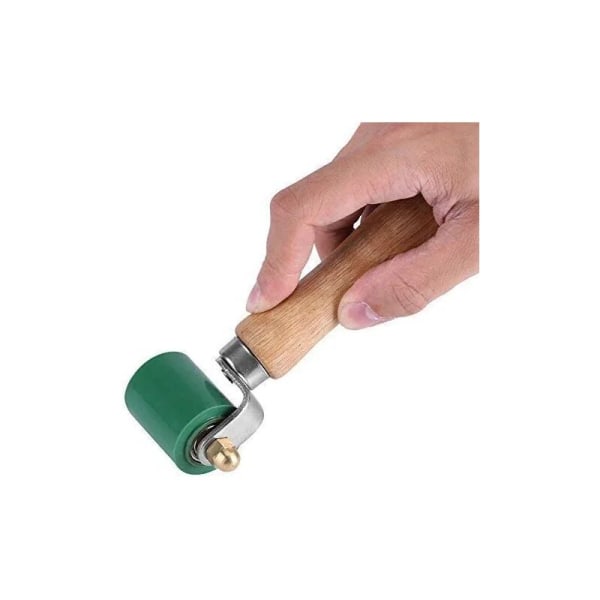 Käsipainerulla silikonipuristin, korkean lämpötilan kestävä hitsaustyökalu 40 mm (väri: vihreä)